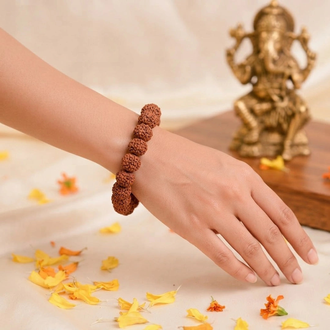 7 Mukhi Rudraksha Bracelet