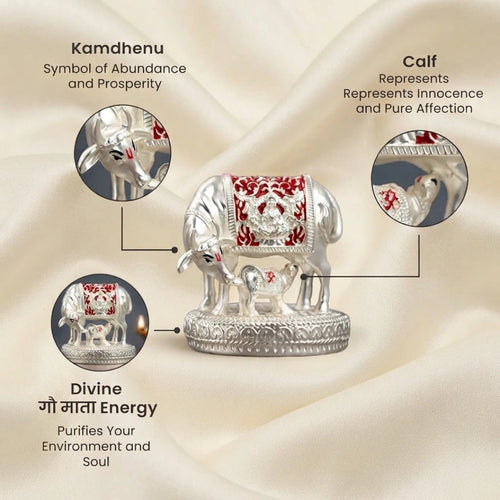 999 Silver Plated Kamdhenu