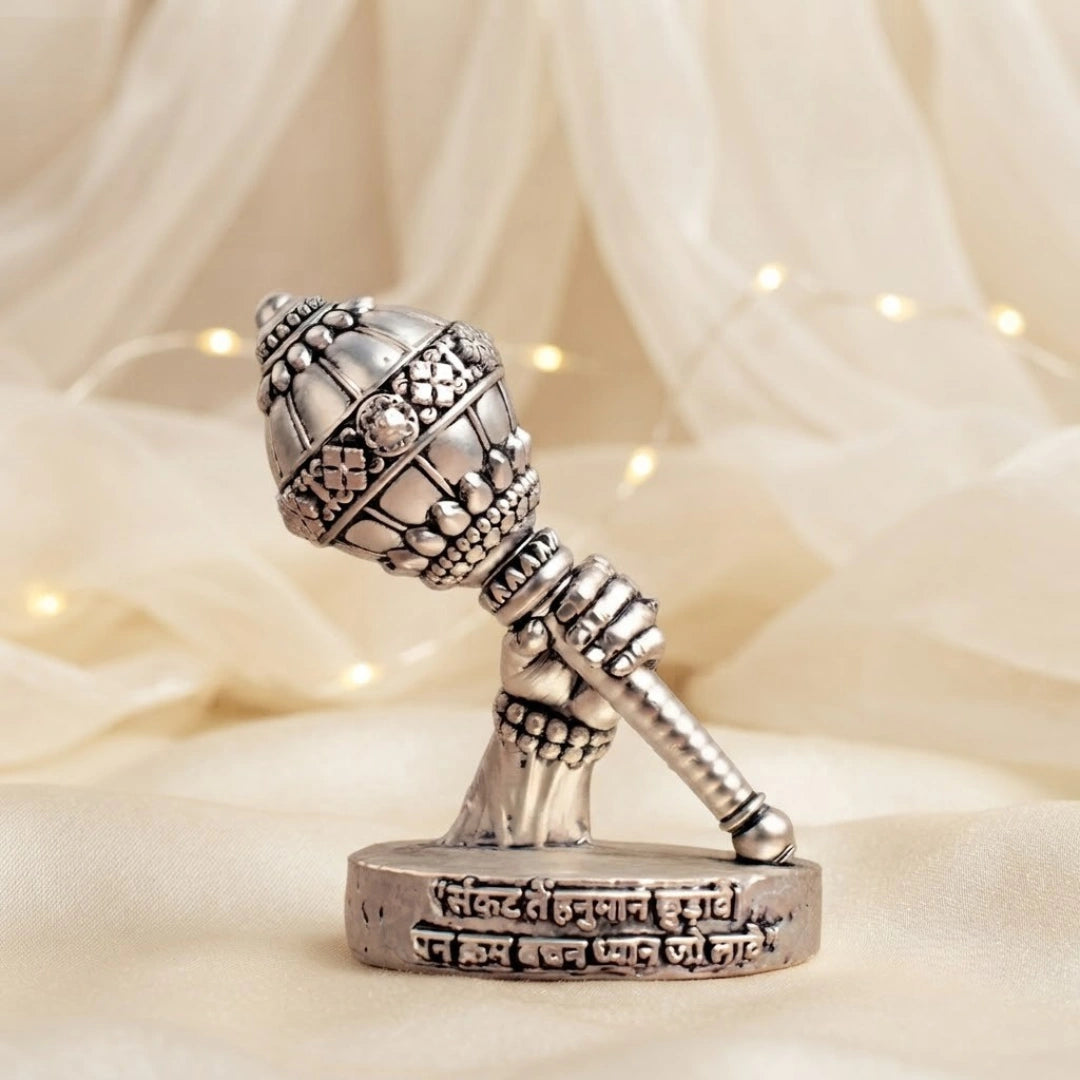 999 Silver Plated Shri murti