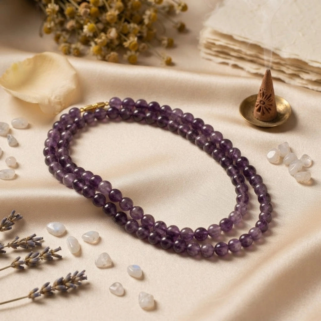 Amethyst Mala