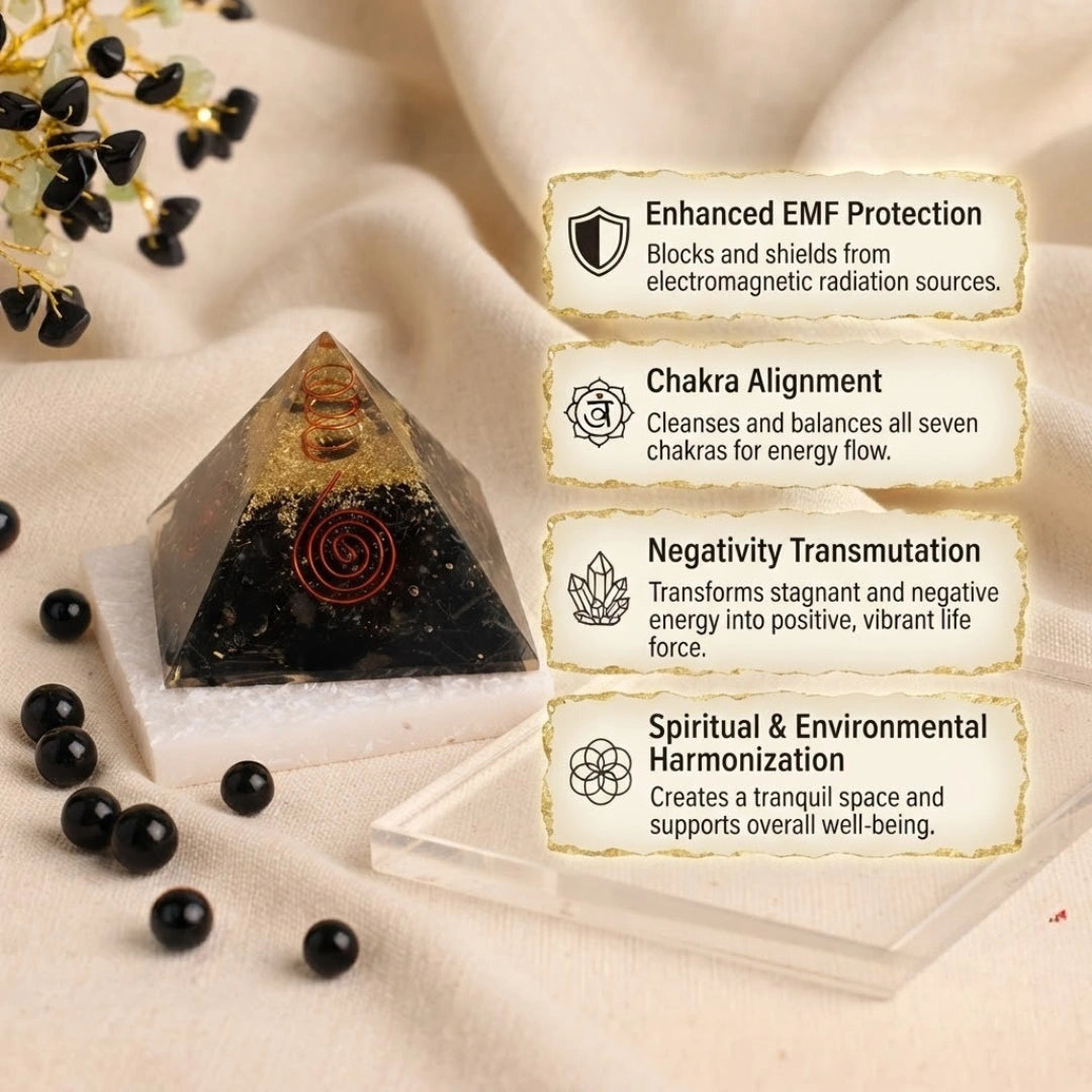 Black Obsidian Pyramid Free Raw