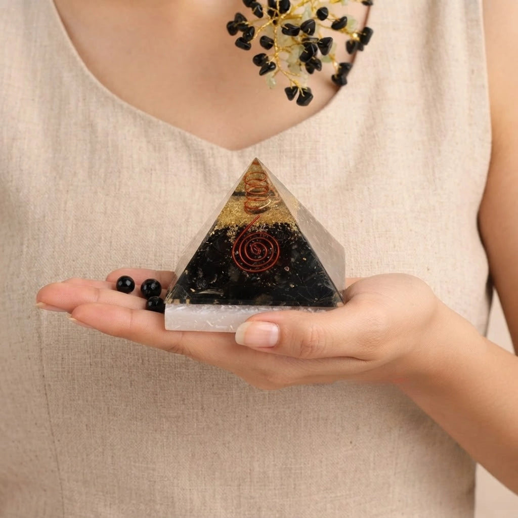 Black Obsidian Pyramid Free Raw