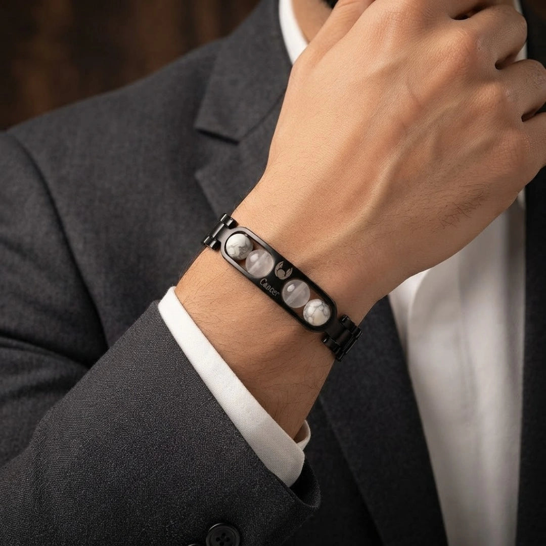 Cancer Zodiac Metal Bracelet