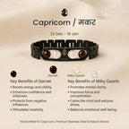 Capricorn Zodiac Metal Bracelet