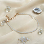 Clear Quartz Anklet