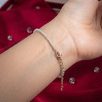 Clear Quartz Anklet