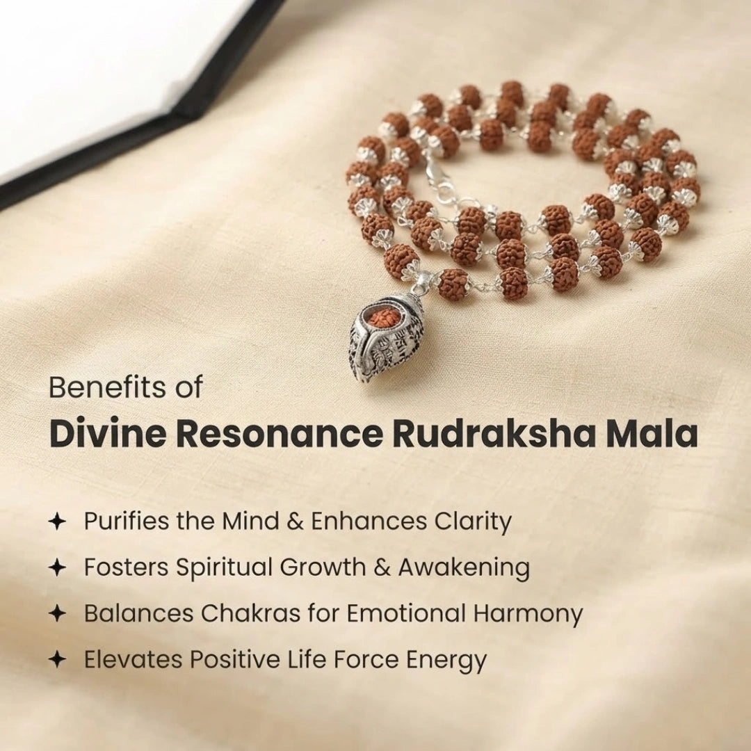 Divya Shankh Rudraksha Mala