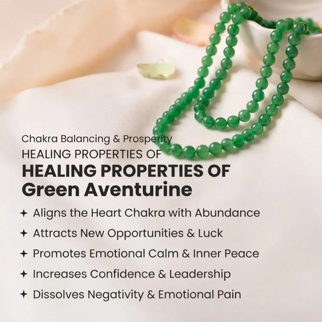 Green Aventurine Mala