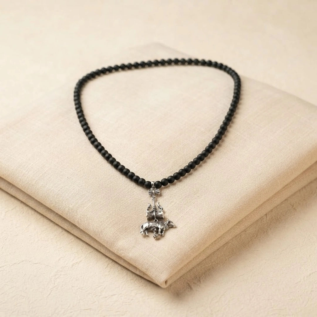 Karungali Mala with Shiv