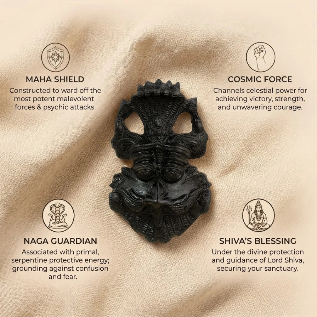 Kirtimukha Black Tourmaline Protection