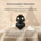 Kirtimukha Black Tourmaline Protection