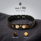 Leo Zodiac Metal Bracelet