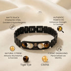 Leo Zodiac Metal Bracelet