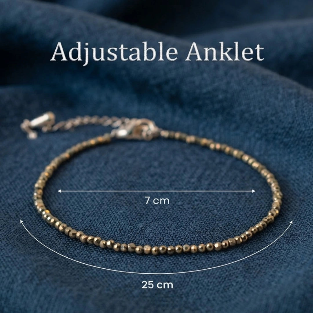Maha Lakshmi Anklet Set Of 2