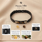 Pisces Zodiac Metal Bracelet