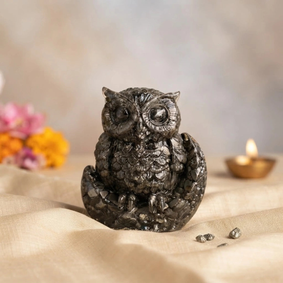 Pyrite Owl