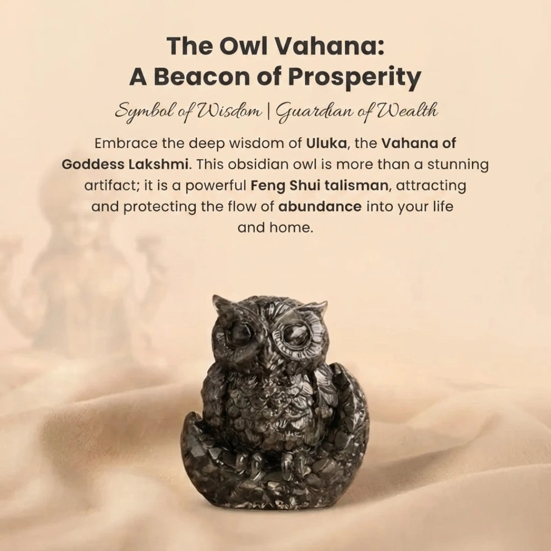 Pyrite Owl with Free Square Selenite