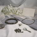 Raw Pyrite Bracelet with Raw Pyrite
