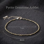 Raw Pyrite Bracelet with Raw Pyrite
