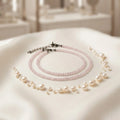 Rose Quartz Anklet
