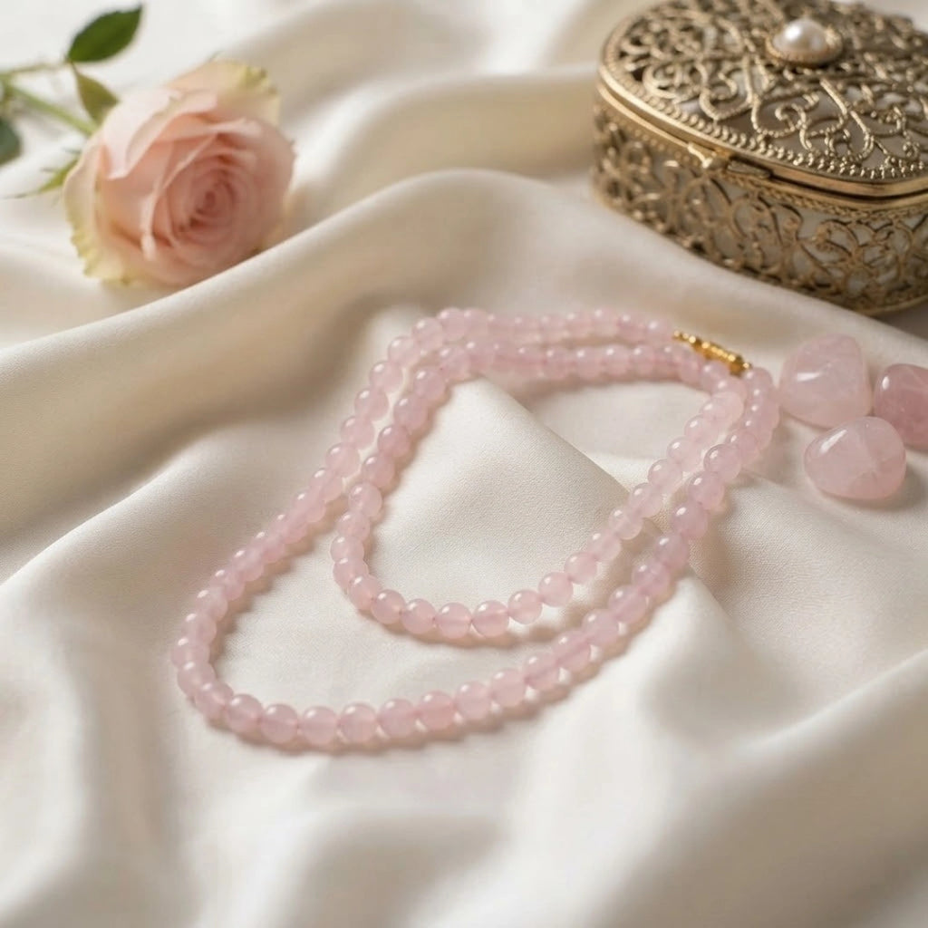 Rose Quartz Mala