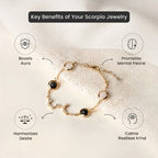 Scorpio Zodiac Bracelet for Women