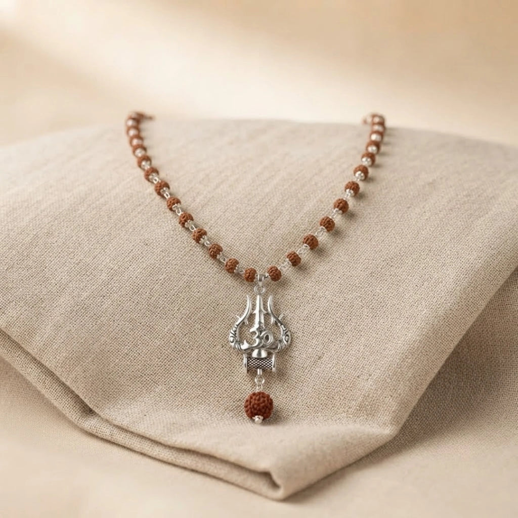 Shiv Rudraksha Mala with Om