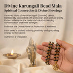 Siddh Gold Plated Karungali Mala