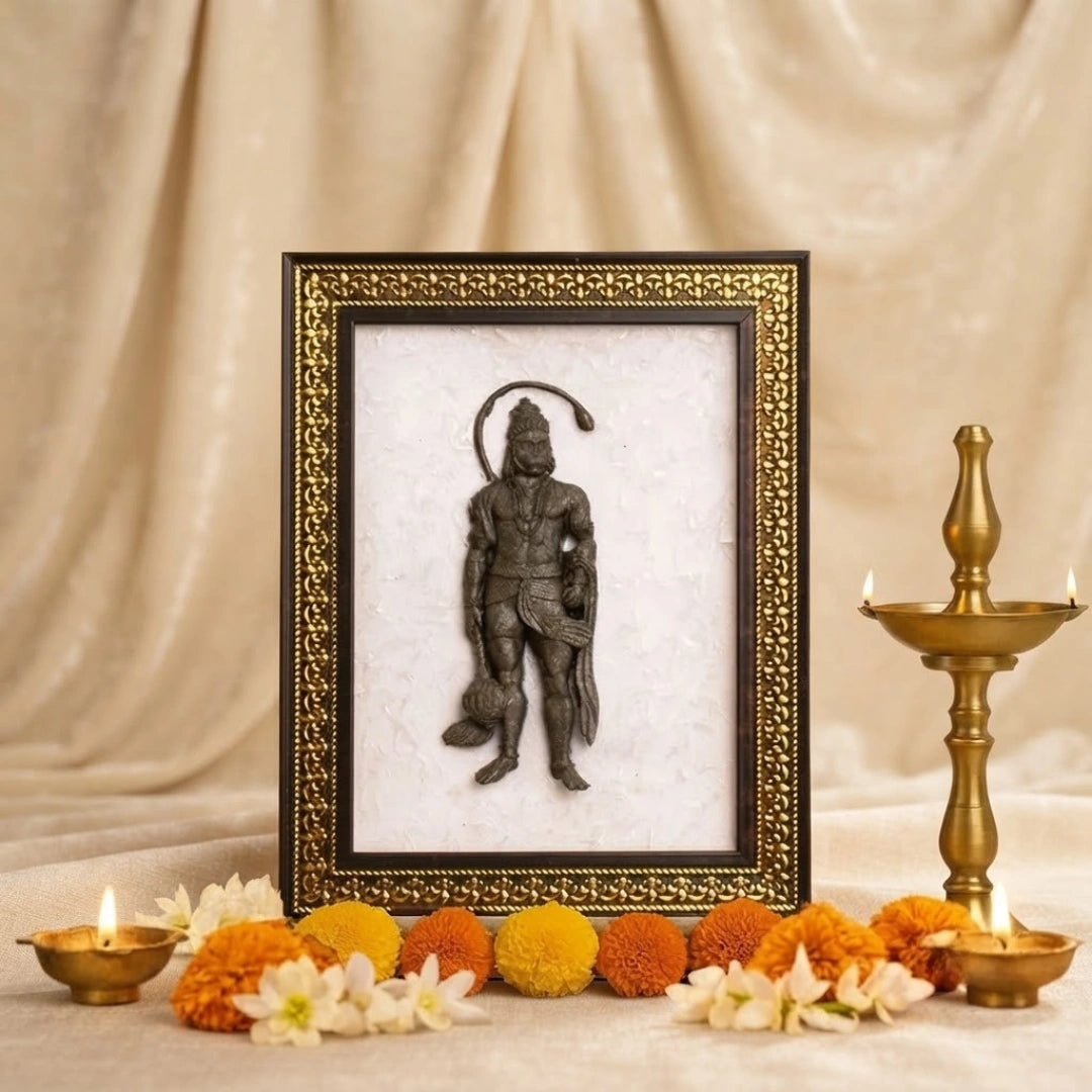 Siddh Pyrite Hanuman