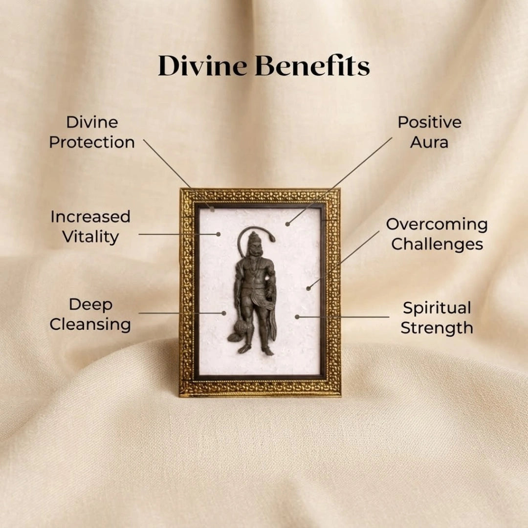 Siddh Pyrite Hanuman