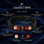 Taurus Zodiac Metal Bracelet
