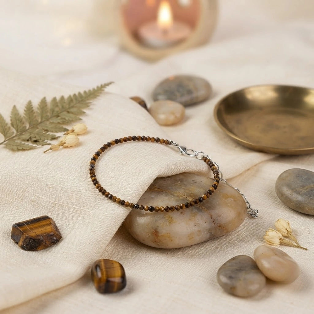 Tiger Eye Anklet